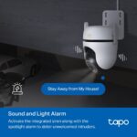 TP-Link Outdoor Pan/Tilt Security Wi-Fi Camera SPEC: 3K 5MP (2880x1620)  2.4 GHz  2 × External Antennas  1 × Ethernet Port  Horizontal 360o - Image 10