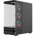 MODECOM Volcano Volcano AQ100 ARGB Midi Black - Image 3