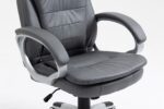 Activejet heated office chair with massage YK7304 grey - Image 6