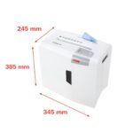 HSM shredstar X5 document shredder  4.5 x 30 mm + separate CD-cutting mechanism - Image 2