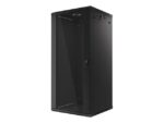 Lanberg Wall Mounted Rack Cabinet 27U 60x60x130.7cm Black WF01-6627-10B - Image 7
