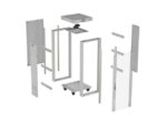 Lanberg Floor Rack Cabinet 42U Gray FF01-6642-12SL - Image 8