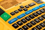 Dymo Rhino 4200 Electronic Portable Label Maker Yellow - Image 5