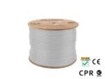 Lanberg U/FTP (STP) Cat.6 (Gigabit) Καλώδιο Δικτύου Ethernet χωρίς ακροδέκτες 305m Γκρι - Image 3