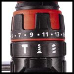 Einhell TE-CD 48 Cordless Drill 1500 RPM Black  Red 1.41 kg - Image 4