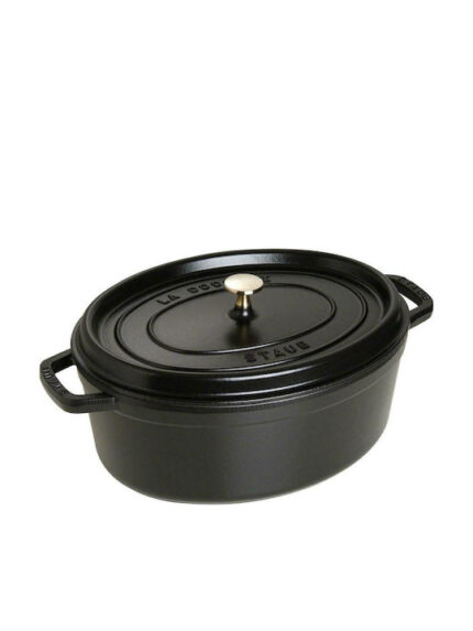 Staub Roaster oval 33cm 6,7l black Schwarz 40509-322-0 405093220 (40509-322-0)