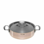 De Buyer Prima Matera Saucepot copper/steel low 28cm induction