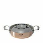 De Buyer Prima Matera Saucepot copper/steel low 20cm induction