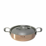 De Buyer Prima Matera Saucepot copper/steel low 24cm induction