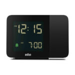 Braun BC 015 B-DCF      black Radio Controlled Alarm Clock