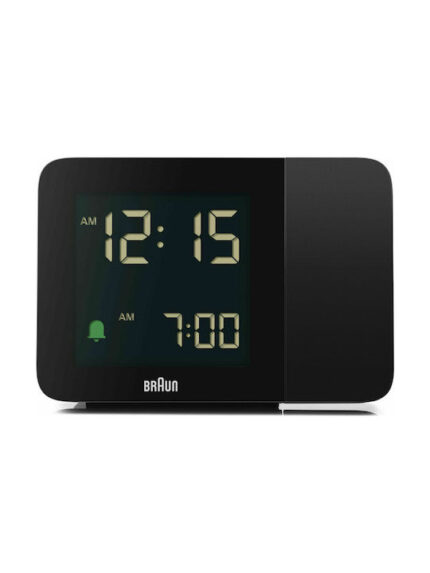 Braun BC 015 B-DCF      black Radio Controlled Alarm Clock