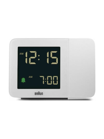 Braun BC 015 W-DCF     white Radio Controlled Alarm Clock