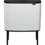 Brabantia Bo Touch Bin white, 11 + 23 L