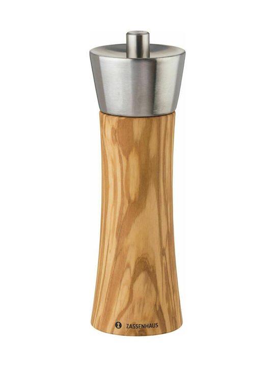 fixedratio_20210810174401_zassenhaus_mylos_augsburg_18cm.jpeg Zassenhaus pepper mill Augsburg Olive Wood, 18 cm - Image 1