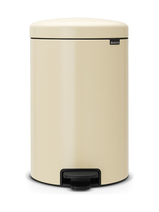 Brabantia Pedal Bin Newicon 20 L Soft Beige - Image 1