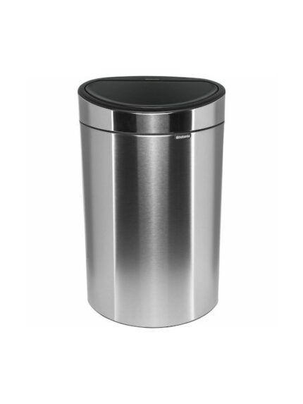 Brabantia Waste Bin Touch Bin New,recycle, 23+10 L steel matt