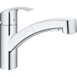 Grohe Eurosmart pull-out SingleHandle Kitchen Faucet 1/2