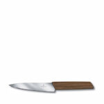Victorinox Swiss Modern Narrow Knife Walnut Wood 15 cm