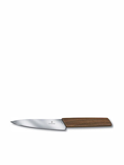 Victorinox Swiss Modern Narrow Knife Walnut Wood 15 cm