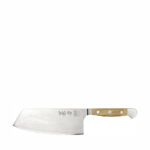 Güde Alpha cooking knife Chai Dao Olive Wood 16 cm