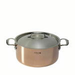 De Buyer Prima Matera Saucepot copper/steel 28 cm induction