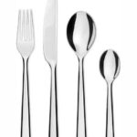 Alessi Amici cutlery set 24 pcs. silver