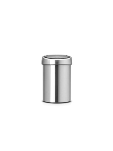 Brabantia Touch Bin 3 Liter Matte Steel Fingerprint Proof