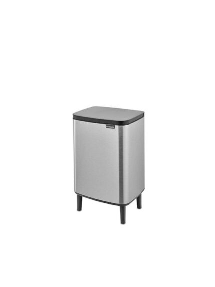 Brabantia BO Trash Bin HI 12 l Matte Steel Fingerprint Proof