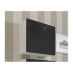 Cama Square cabinet VIGO 50/50/30 white/black gloss