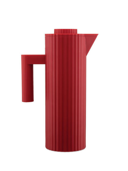 Alessi Plisse Thermal Jug 1 L, red