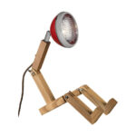 Piffany Mr. Wattson - Mini Table Lamp  Flash red