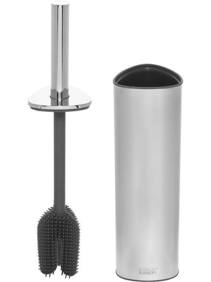 Joseph Joseph Flex 360 Toilet Brush  Stainless Steel