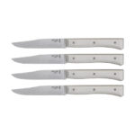 Opinel Table Knives Facette Set of 4  white