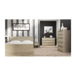 Topeshop M5 SONOMA chest of drawers