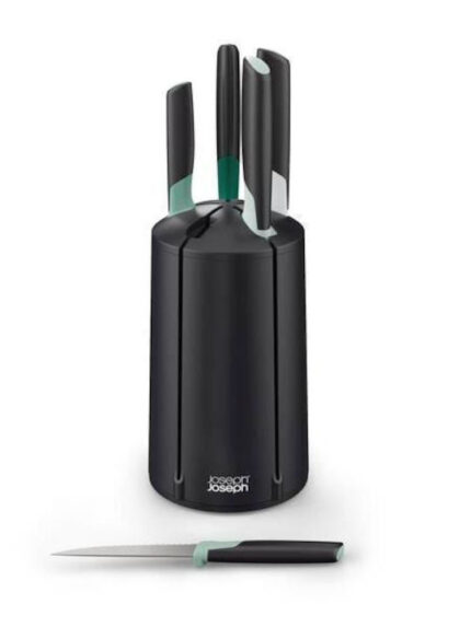 Joseph Joseph Elevate Green Knife Carousel 5-pc Set-Editions