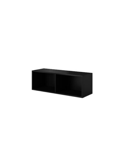 Cama open storage cabinet ROCO RO2 112/37/37 black
