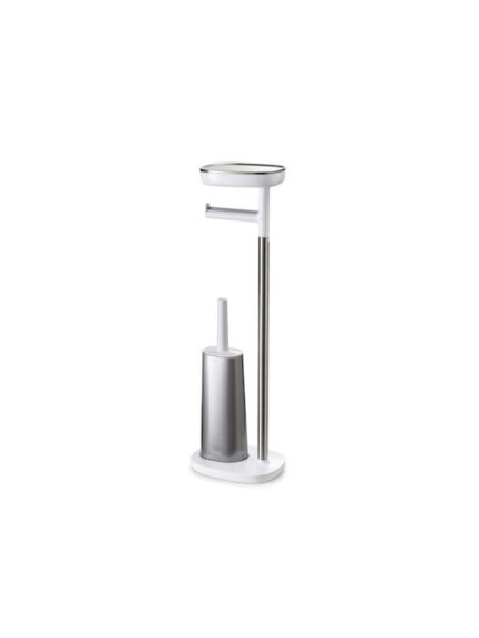 Joseph Joseph EasyStore SST Toilet Roll Hold. w.Toilet Brush