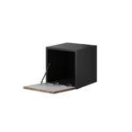 Cama full storage cabinet ROCO RO5 37/37/39 antracite/wotan oak