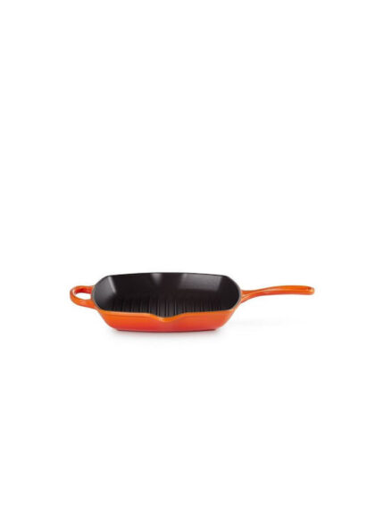 Le Creuset Signature Square Grill Pan 26cm oven red (20183260900422)