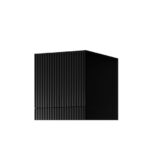 Wardrobe PAFOS 1D BASE 45x55 5x45 Black matt