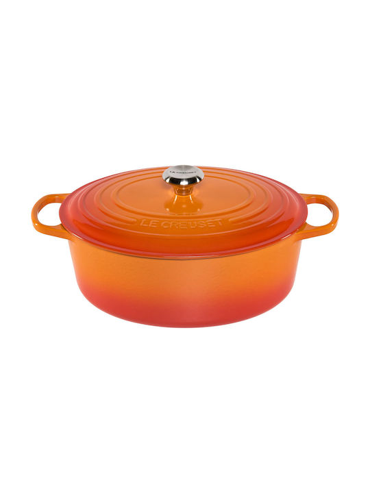 Le Creuset Signature Casserole oval 33 cm cerise - Image 1