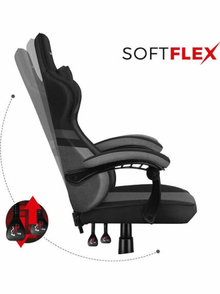 Gaming chair - Huzaro Force 4.4 Grey Mesh