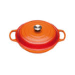 Le Creuset Gourmet Casserole Shallow 30 cm volcanic
