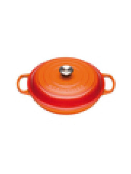Le Creuset Gourmet Casserole Shallow 30 cm volcanic