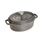 Staub Roaster La Cocotte 27cm oval grey 40500-276-0 405002760 (40500-276-0)