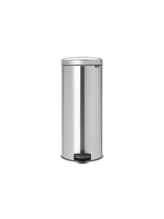 fixedratio_20240425162652_brabantia_kados_aporrimmaton_apo_anoxeidoto_atsali_me_pental_asimi_30lt_1143_80.jpeg Brabantia Pedal Bin Newicon 30,0 L steel matt - Image 1