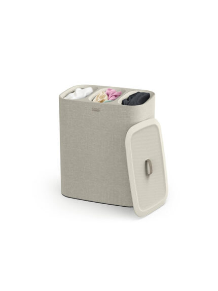 Joseph Joseph Tota Trio 90L Ecru Laundry Separation Basket