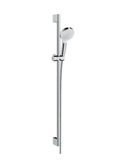 Hansgrohe Crometta Shower Set Vario EcoSmart, 90cm White/Chro.