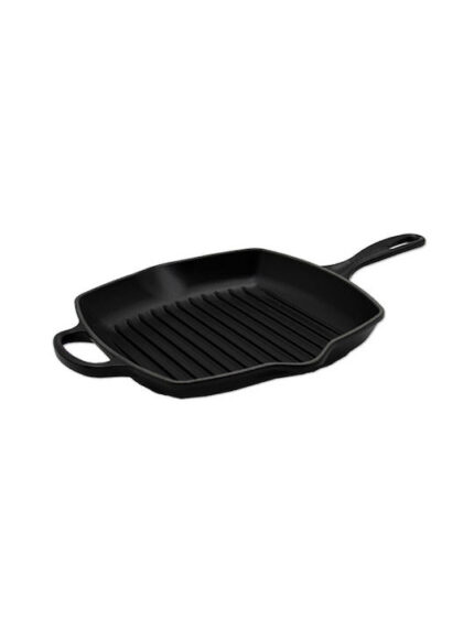 Le Creuset Signature Square Grill Pan 26cm satin black Schwarz (20183260000422)