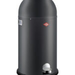 WESCO Kickmaster Soft Trash Bin black matt